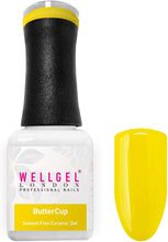 Load image into Gallery viewer, WellGel London Hypoallergenic Gel Polish, Butter cup 10 ml